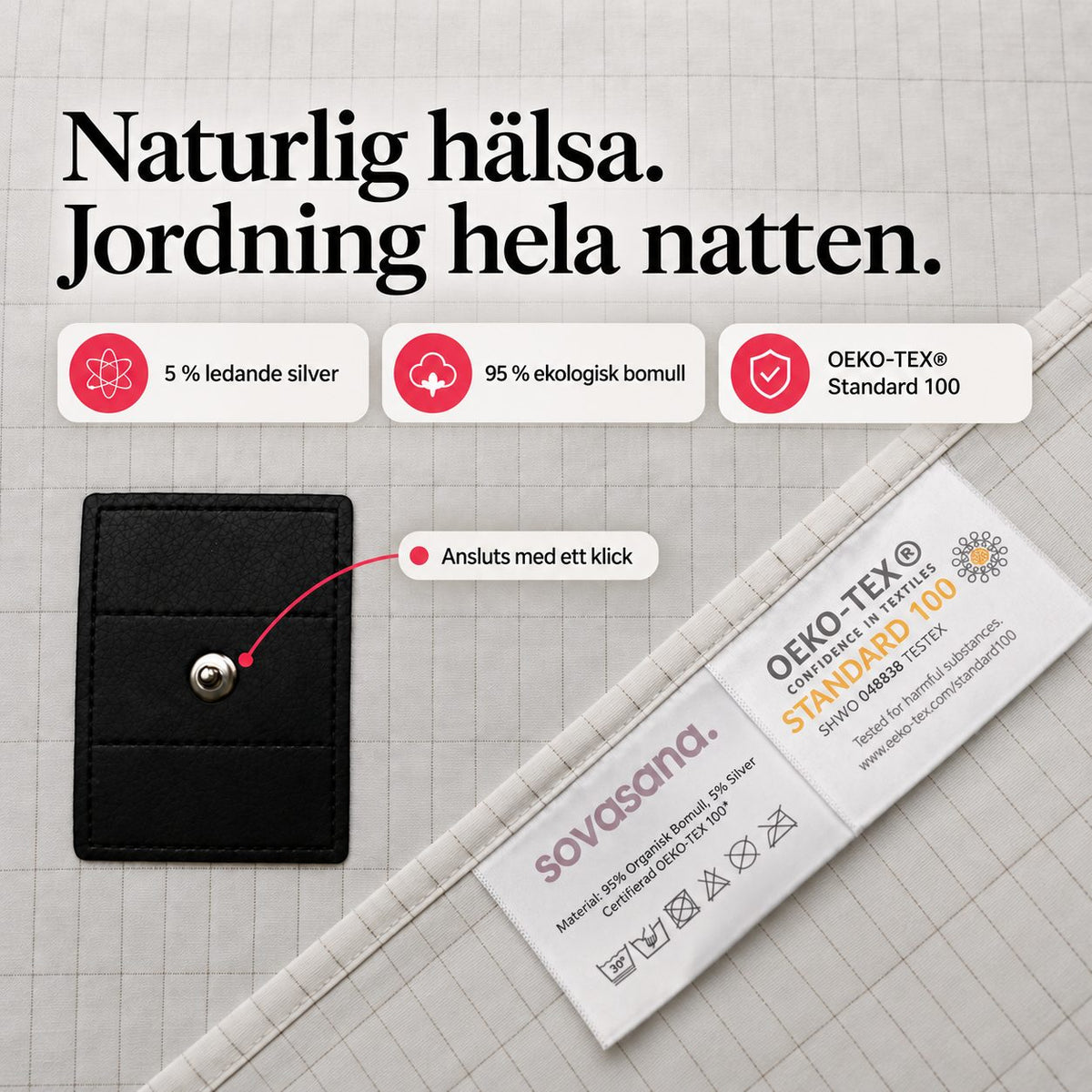Sovasana Jordningslakan™ - Jorda kroppen medan du sover
